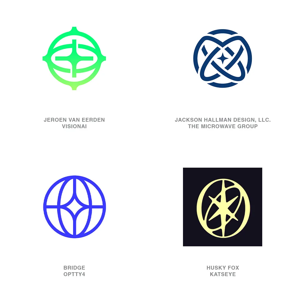 Hoopty logo tasarım trendi 2025 örnekleri