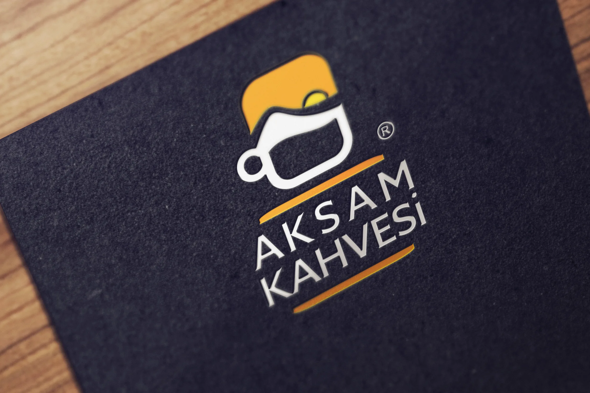 aksam kahvesi cafe logo tasarimi 8