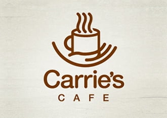 kafe cafe logo tasarımı