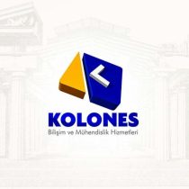 kolones bilişim logo tasarımı