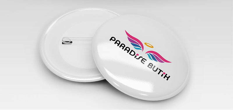 paradise butik logo tasarımı giysi firması logosu