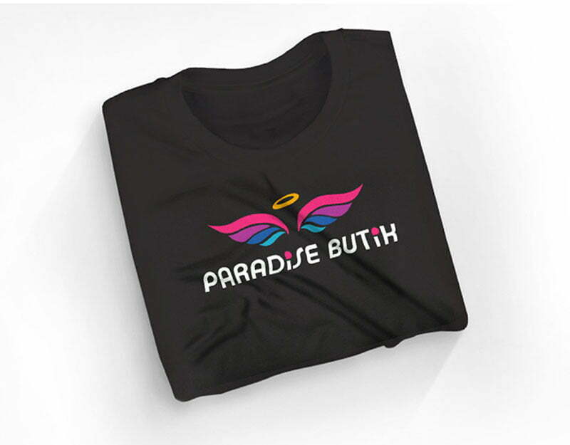 Paradise butik butik butik market logo tasarımı