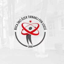 buca inci özer tırnaklı fen lisesi logo tasarımı