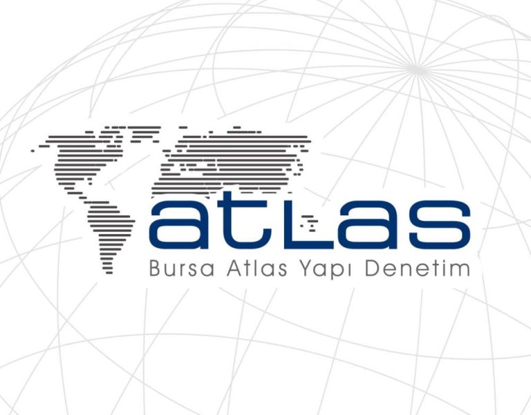 atlas yapı denetim firması için logo tasarımı dünya logosu