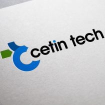 cetin tech teknoloji logo tasarımı logosu