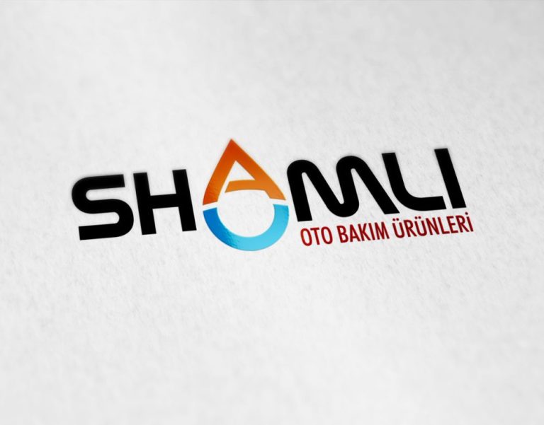 shamli oto köpüğü bakım ürünleri logo tasarımı