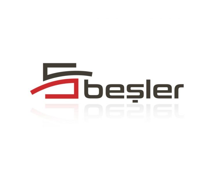 beşler inşaat 5 logo tasarımı inşaat logosu