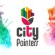 city painters boya fırça logo tasarımı