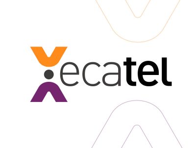 ecatel telekom iletişim logo tasarımı logosu