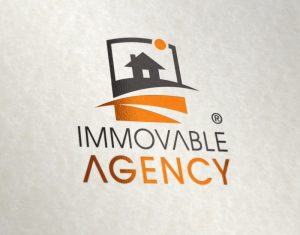 immovable agency gayrimenkul yatırım danışmanlığı logo tasarımı