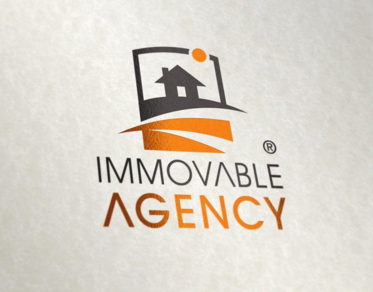immovable agency gayrimenkul yatırım danışmanlığı logo tasarımı
