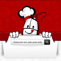 sms pizza mouse maskot tasarımı