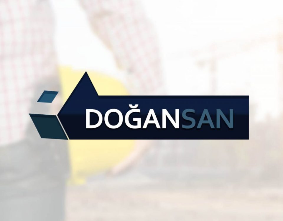 doğansan yapı inşaat d harfi logo tasarımı