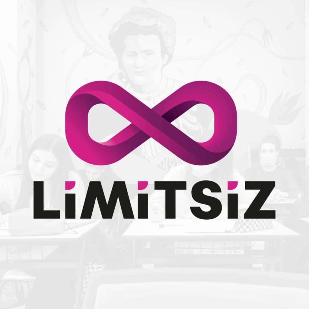 limitsiz eğitim kurumları logo tasarım revizyonu