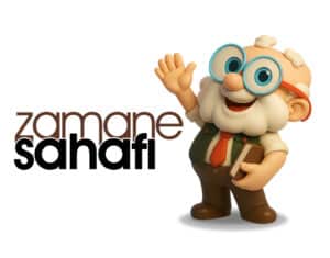 zamane sahafı kitap maskotu üç boyutlu