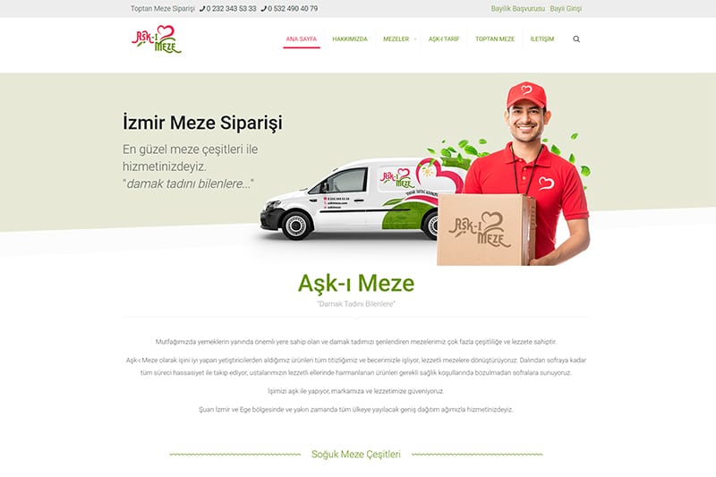 Aşk-ı Meze web sitesi seo