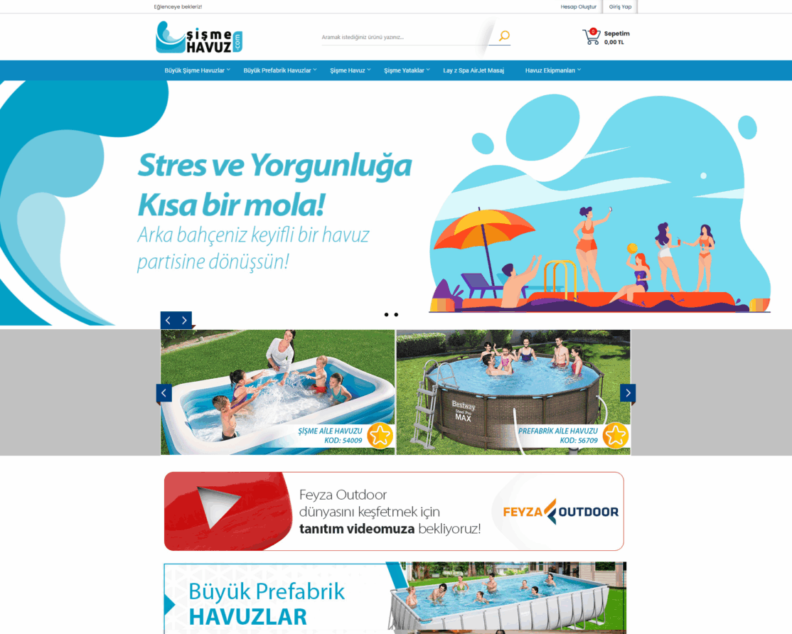 sismehavuz.com web sitesi tasarımı